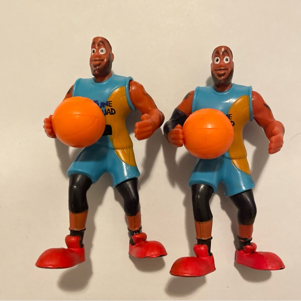 Lebron James McDonalds Happy Meal Space Jam Legacy Happy Meal Toy No.3 Lot Of 2
